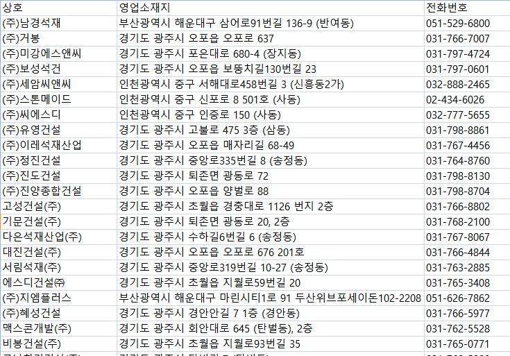(주)혜성환경 이미지