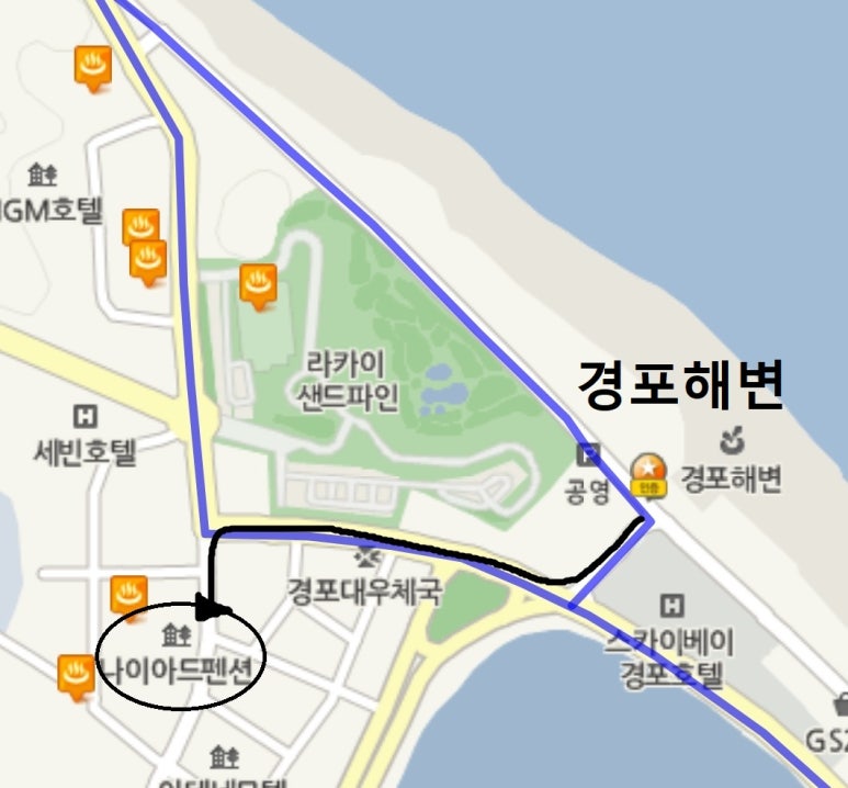 나이아드펜션모텔 이미지
