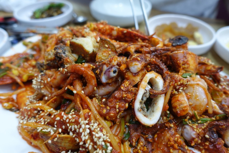 행복동태해물 이미지