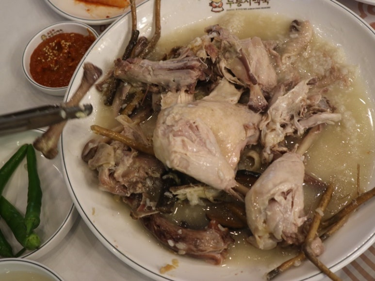 오백년누룽지백숙 이미지