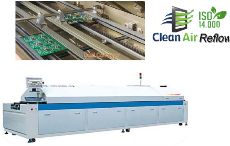 10 zone Dual Conveyor reflow 제원 : 네이버 블로그