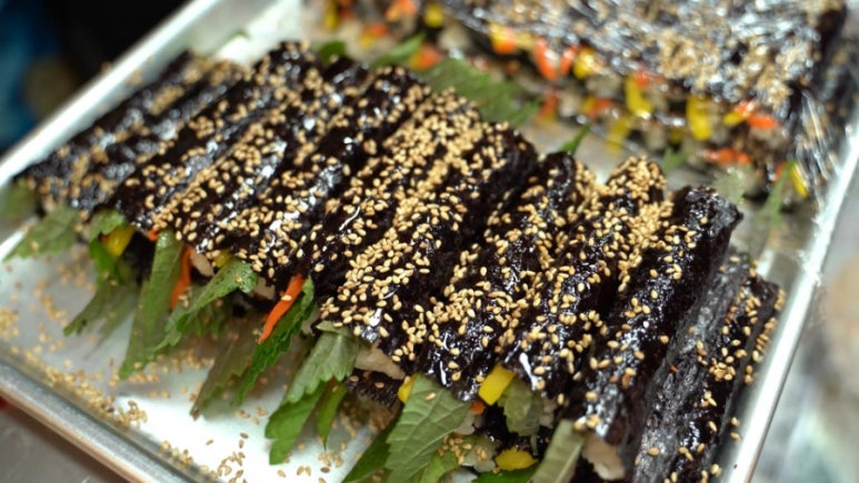 김밥&라면 이미지