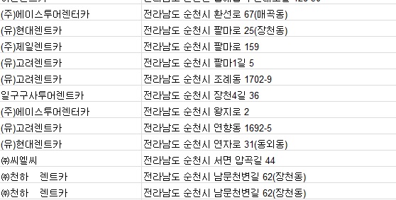 에이스렌터카주 이미지