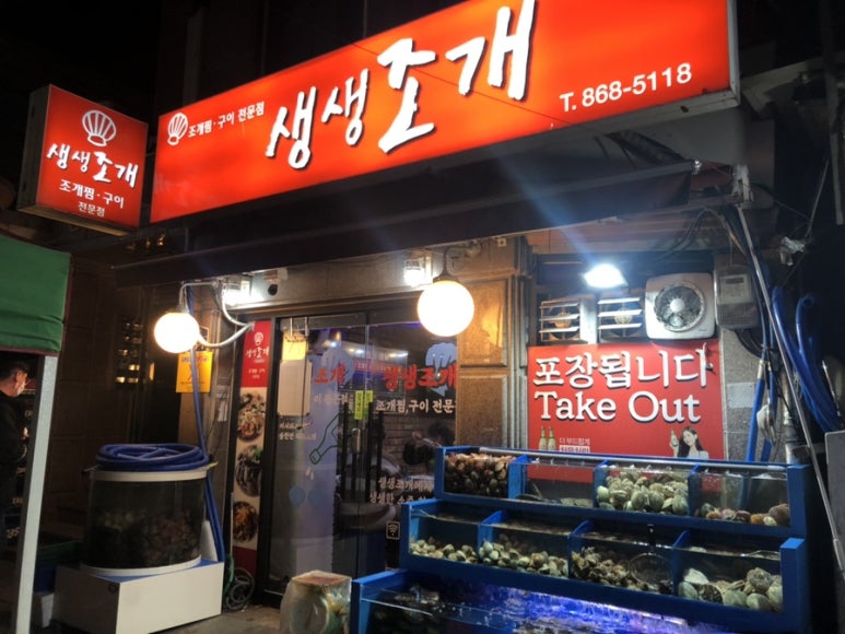 생생조개 이미지