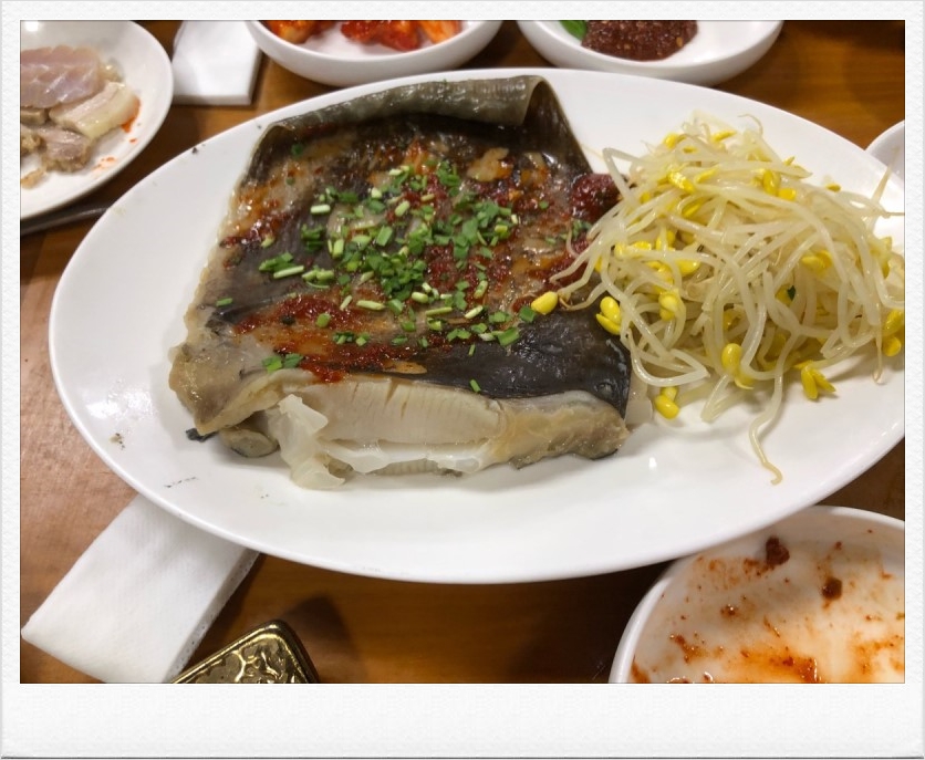전라도반찬홍어 이미지
