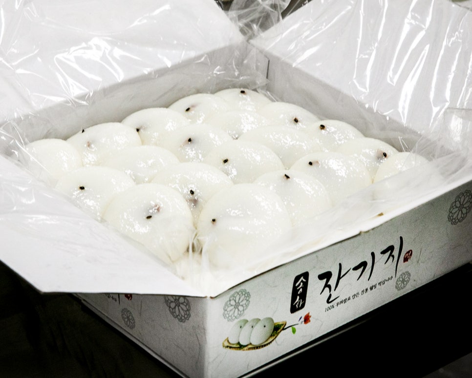 송화잔기지떡충주 이미지