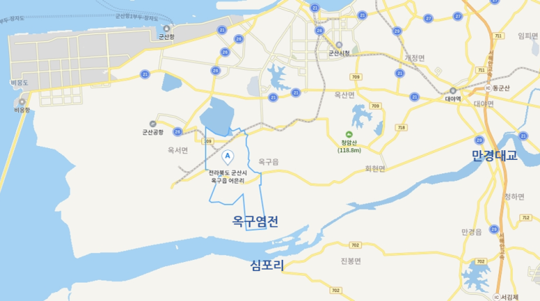 군산 청하대교 이미지