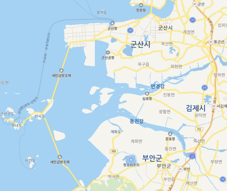 군산 청하대교 이미지