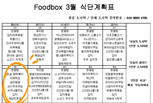푸드박스 창원점 이미지