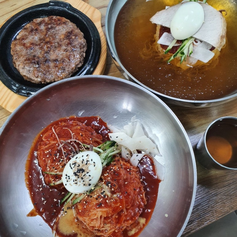 달전밀면 이미지