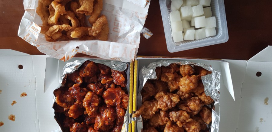 꾸메바베큐치킨 이미지