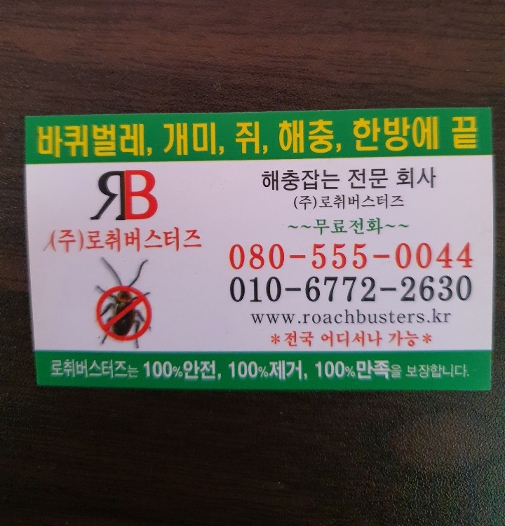 로취버스터즈 이미지