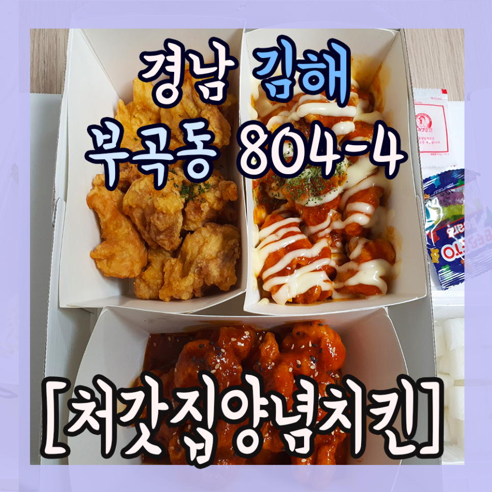 처갓집양념치킨경남 이미지