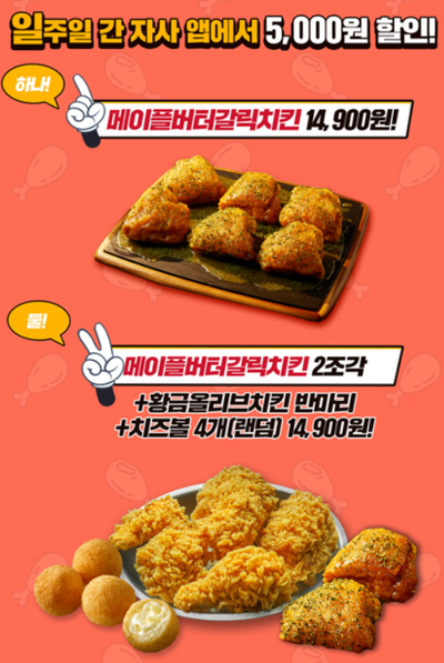 둘다두마리치킨 이미지