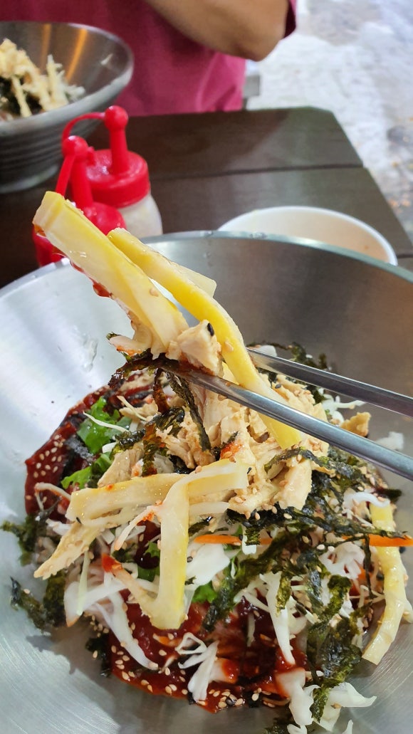 담양 죽순 닭국수 이미지
