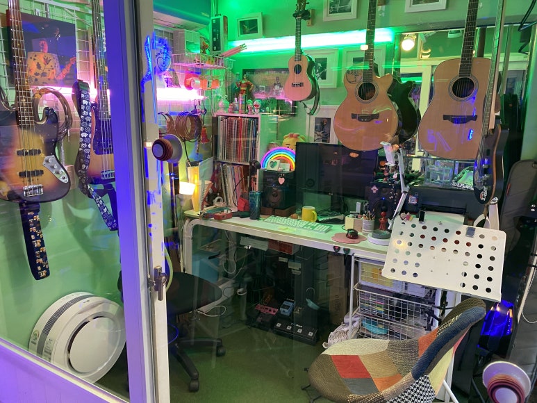 기타레슨실 이미지