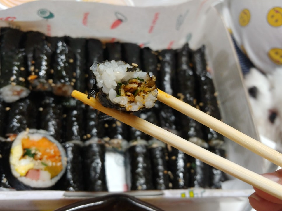 핫초코김밥 이미지