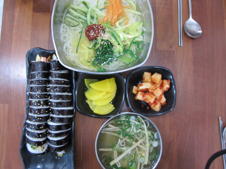 우짜와김밥 이미지