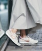 nike daybreak trainers in tonal cream and pink