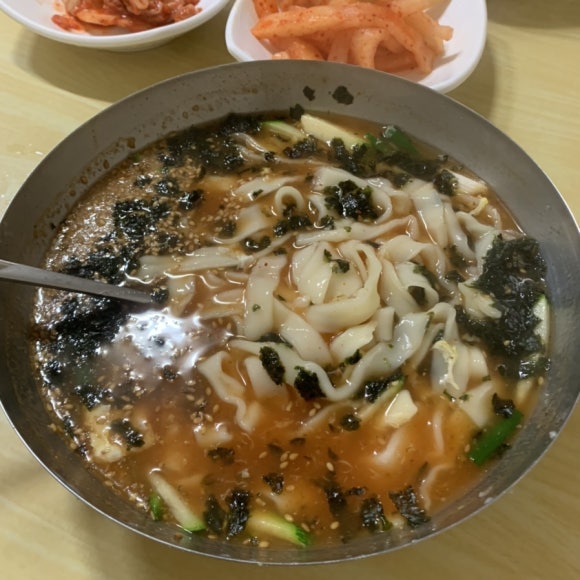 장칼국수 이미지