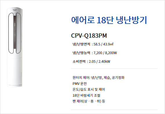 캐리어에어컨 이미지
