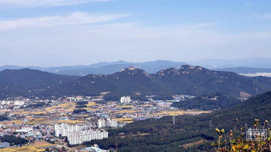 은봉 호명산 안내도 이미지