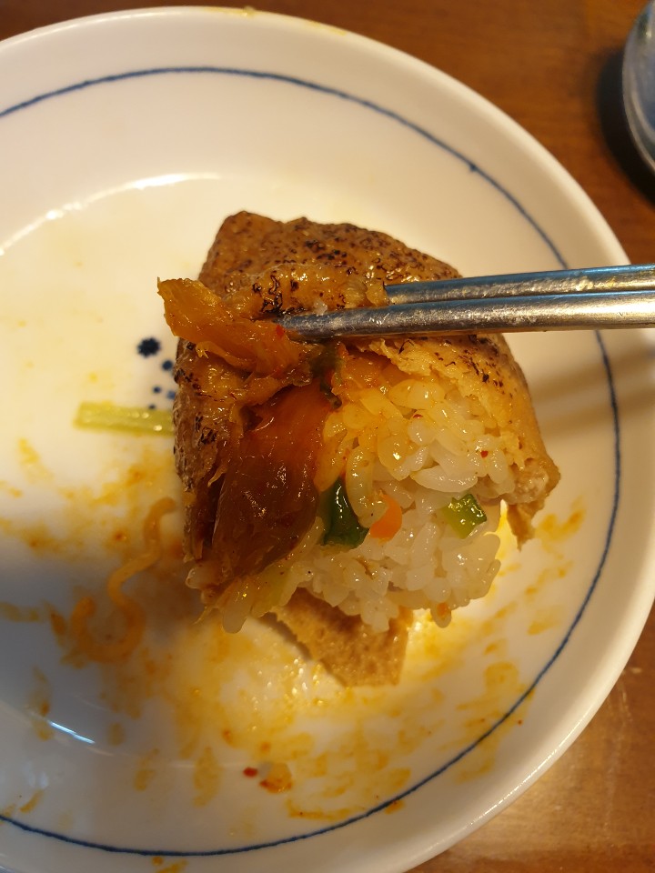 정직 유부 좌동점 이미지