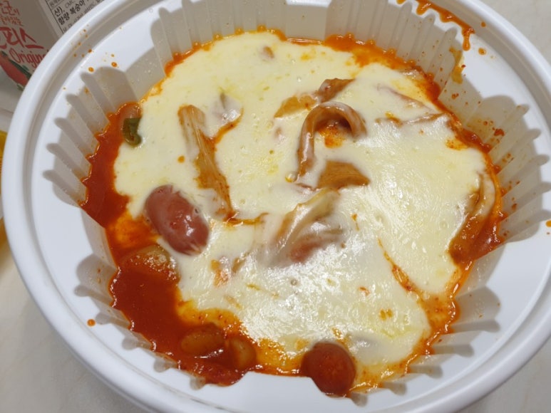 반반떡볶이 이미지
