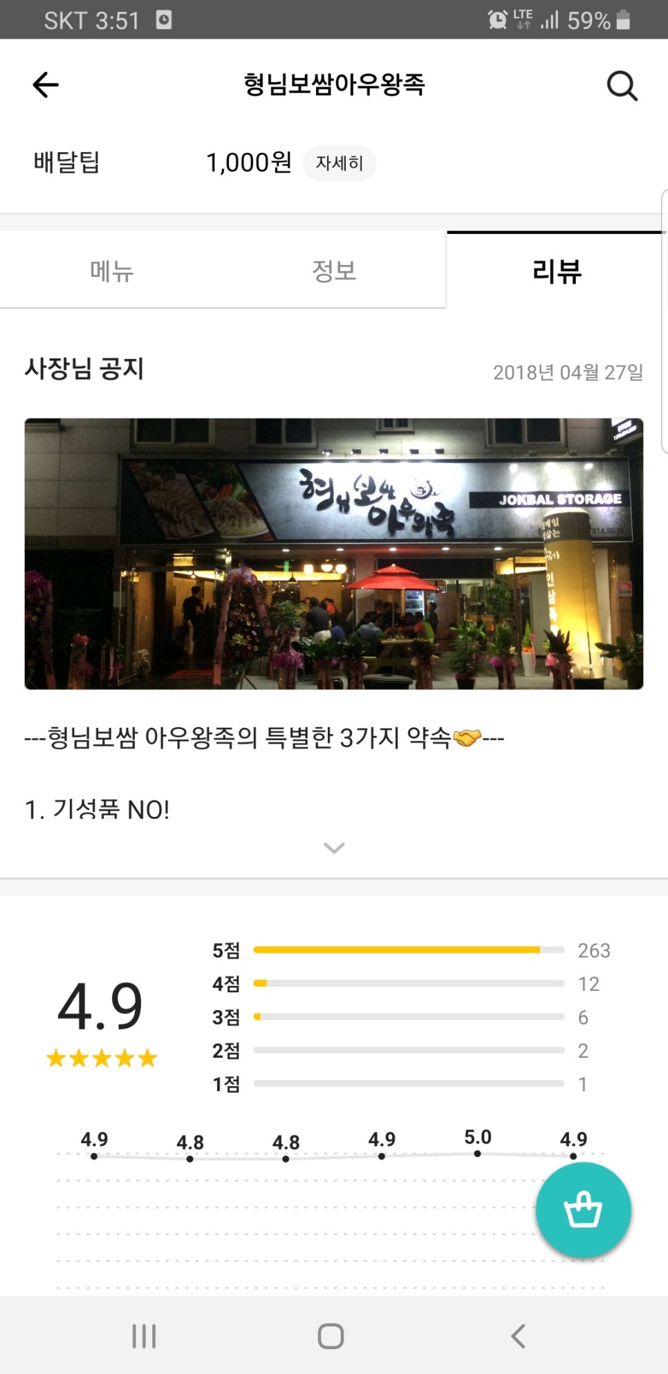 형님족발보쌈 이미지