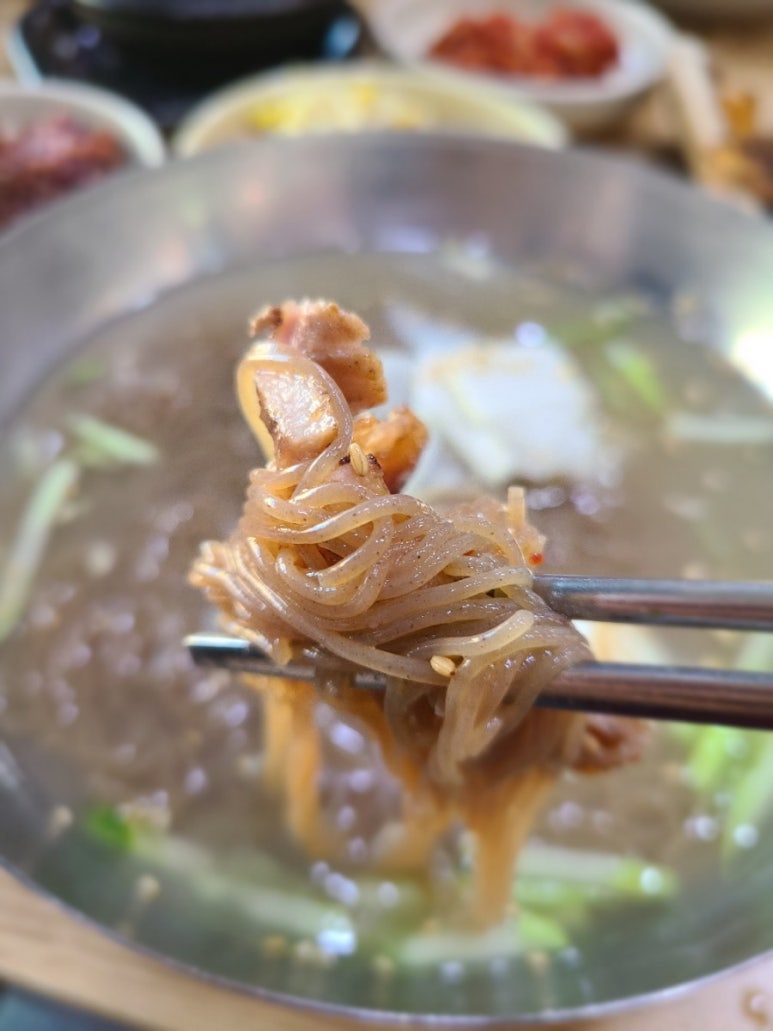 팔당냉면구성 이미지