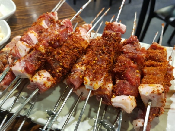 오빠양꼬치 이미지