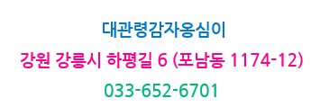 대관령감자옹심이 이미지