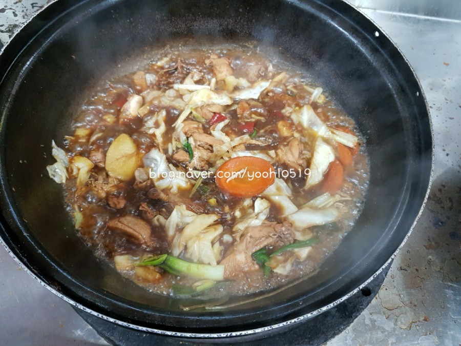엄지찜닭 이미지