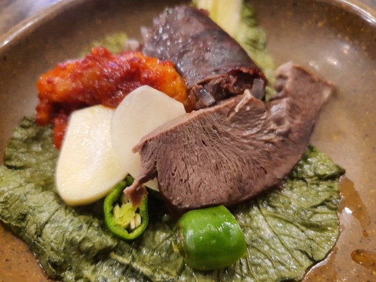 아바이순대국 이미지