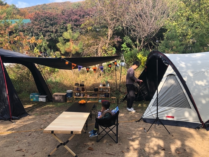 산들래 야영장 이미지