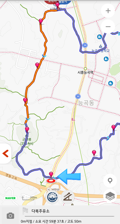 군자봉주유소 이미지