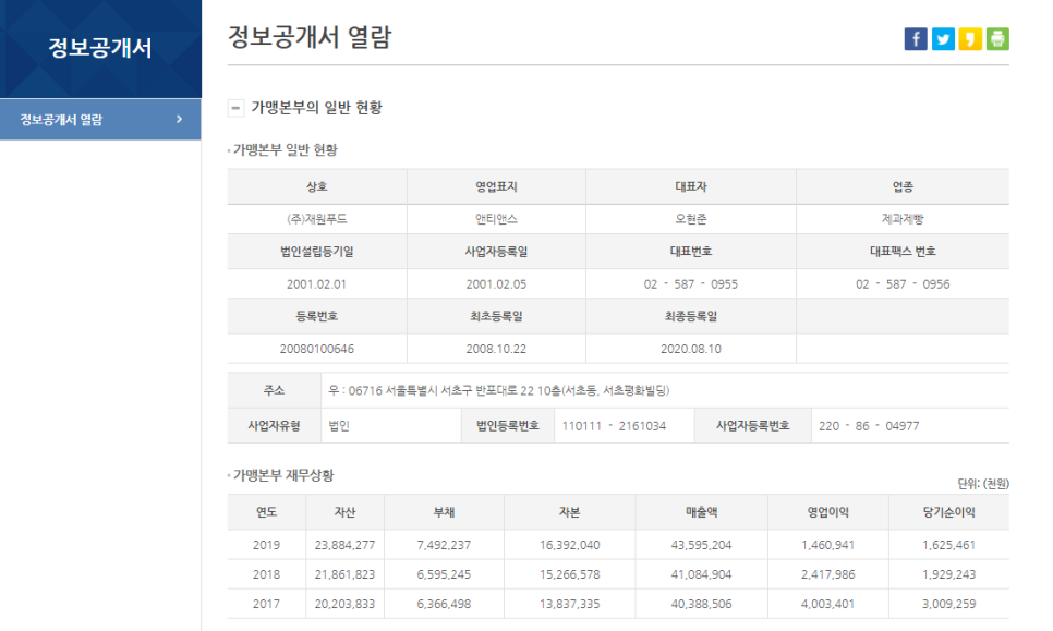 (주)재원푸드 이미지