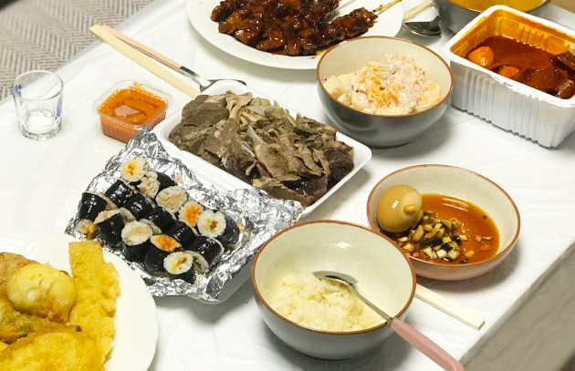 꼬마김밥포장 이미지