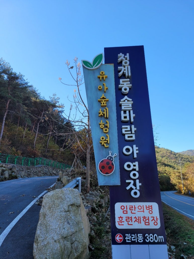 솔바람 야영장 이미지