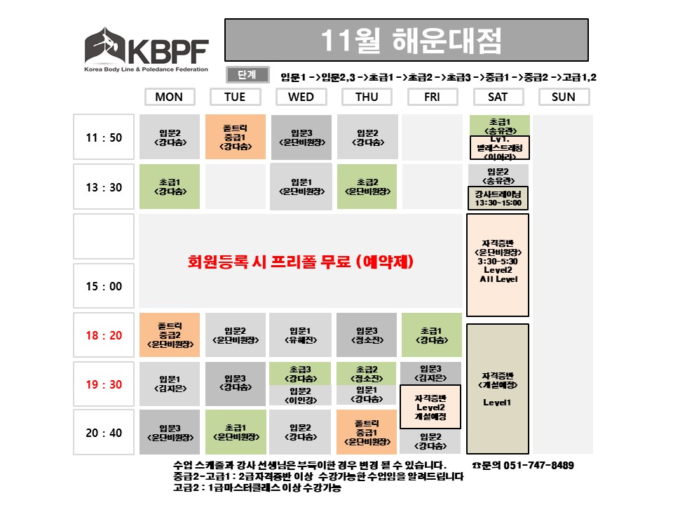 대한폴댄스연맹학원 이미지