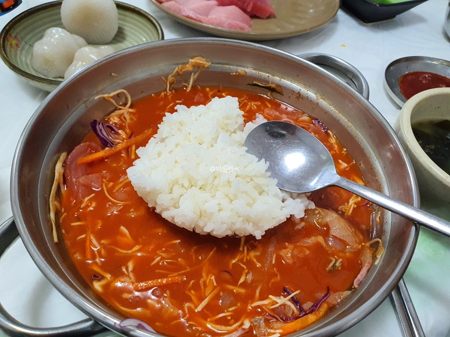동해물회 이미지