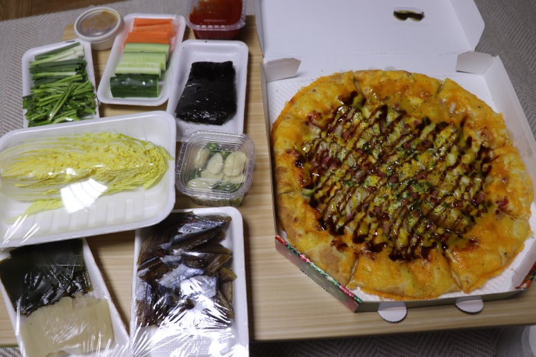 토픽쌀피자 이미지