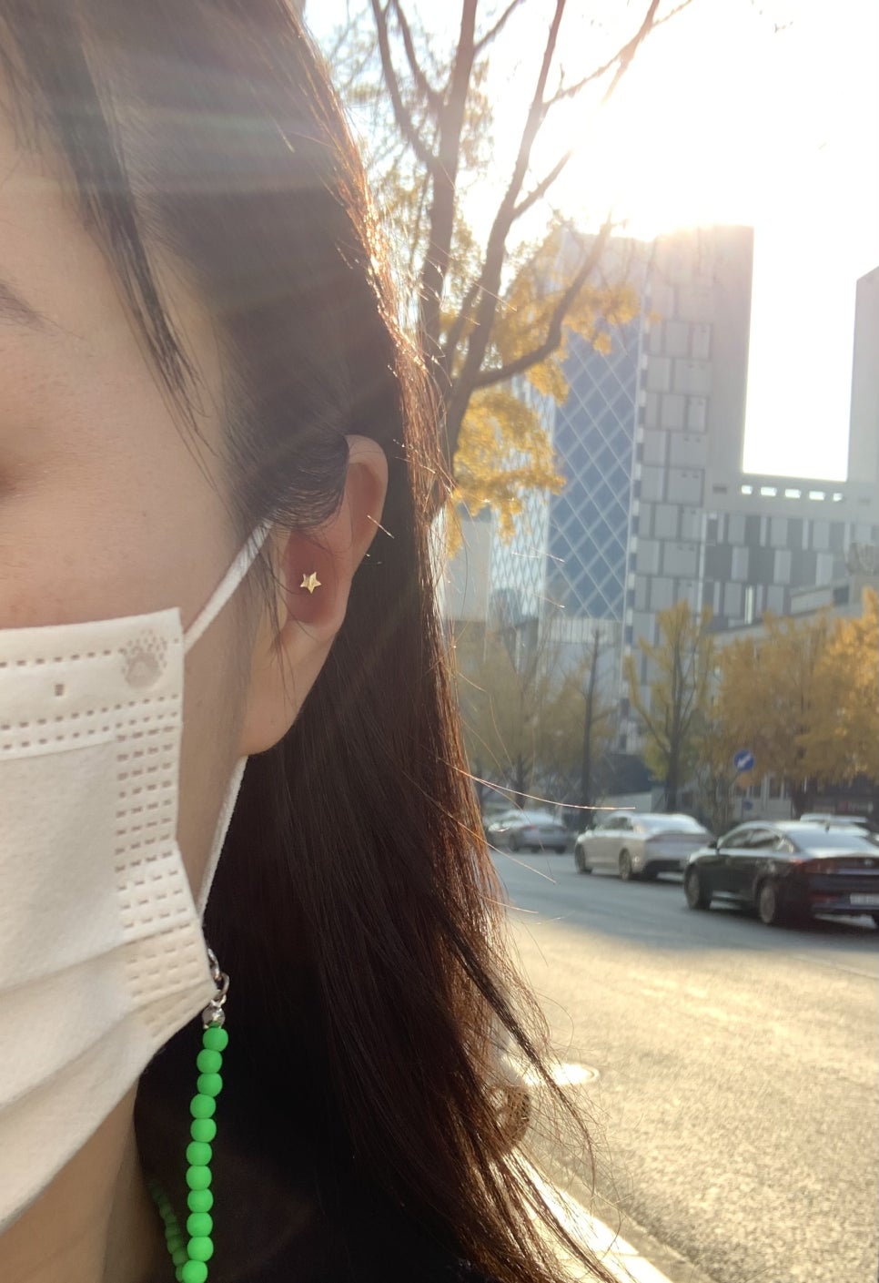 쑥피어싱 이미지