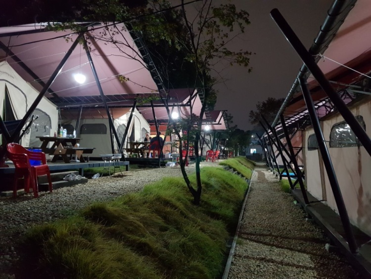북한산 캠핑장 이미지