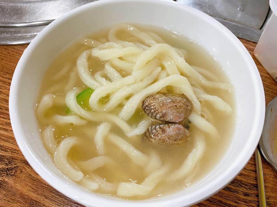 타래바지락칼국수 이미지
