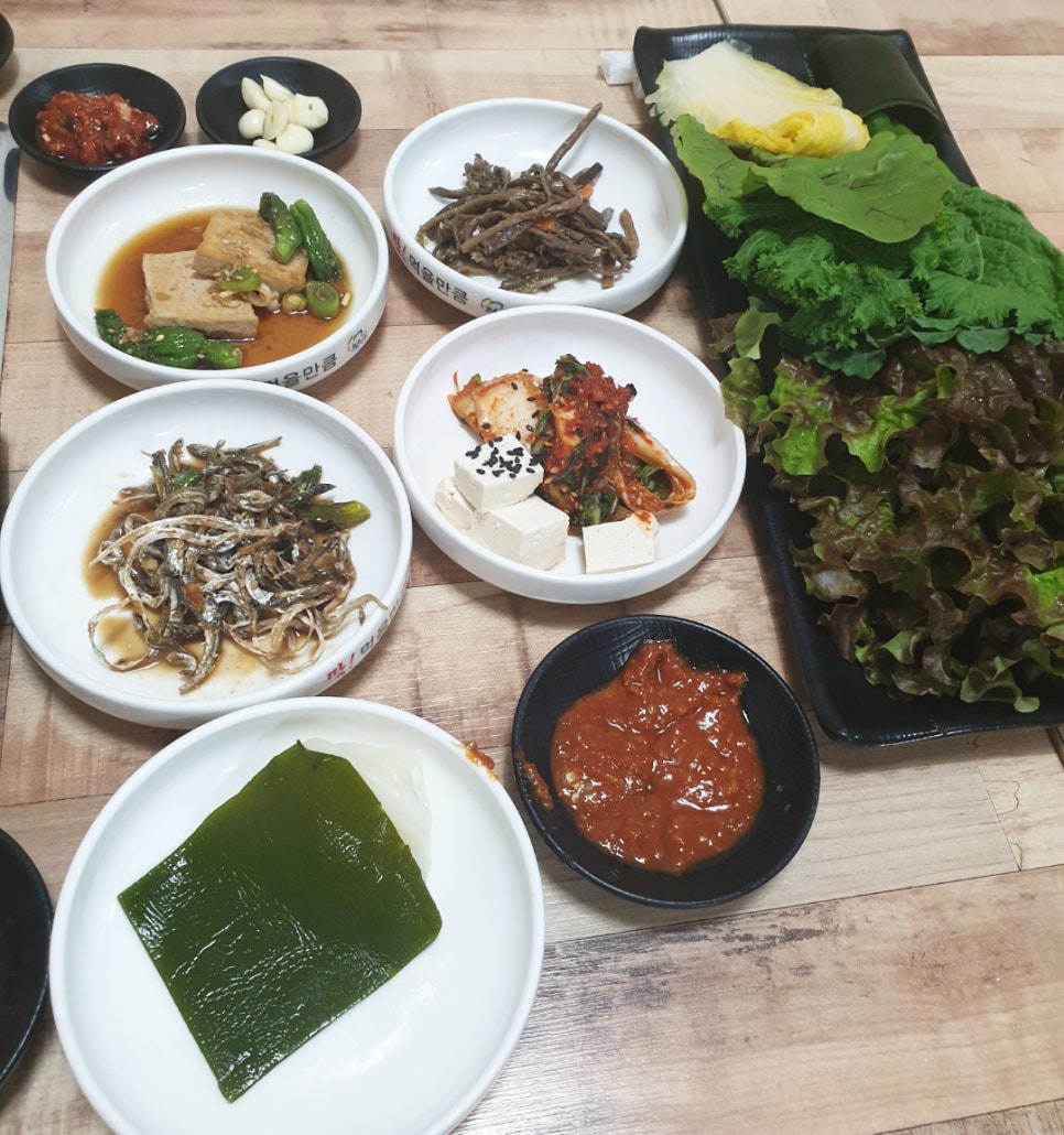 사거리 식당 이미지