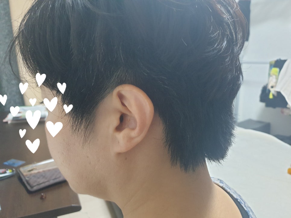 외출준비헤어샵 이미지