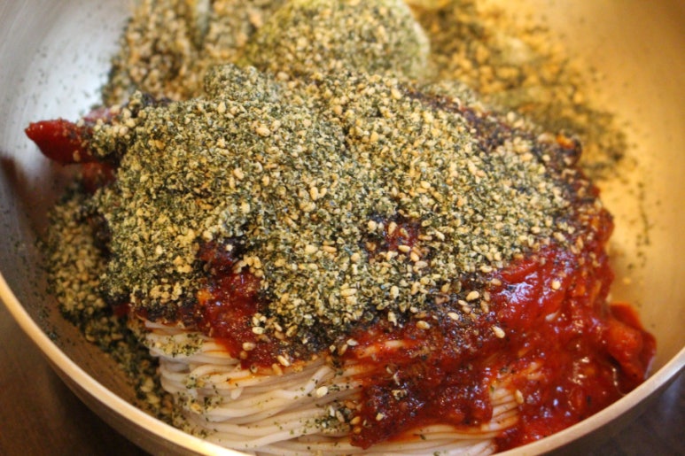 유명장터국수 이미지