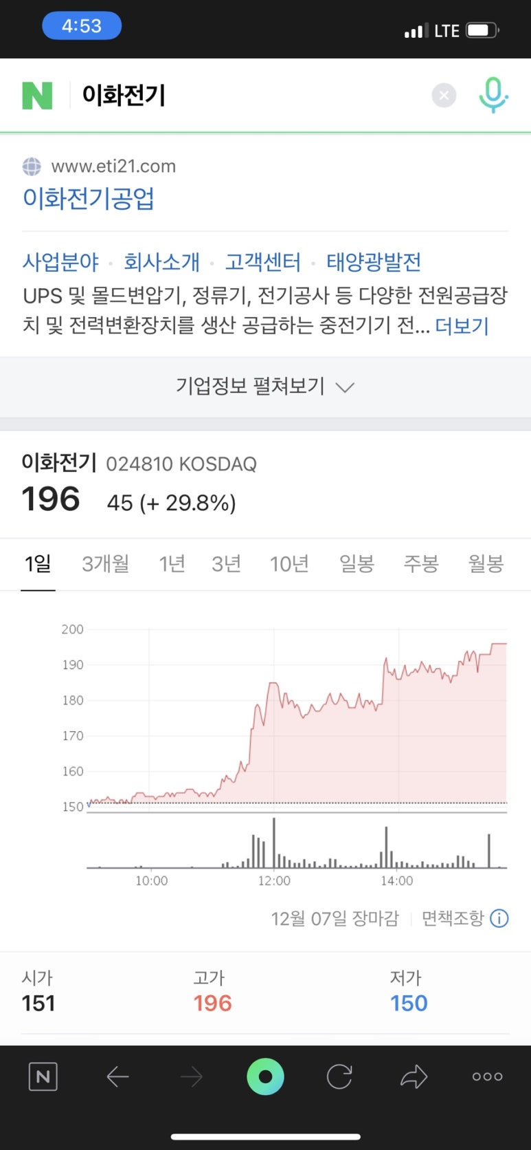 이화전기 이미지
