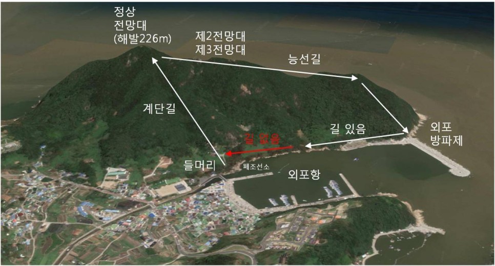 망월산 정상 이미지